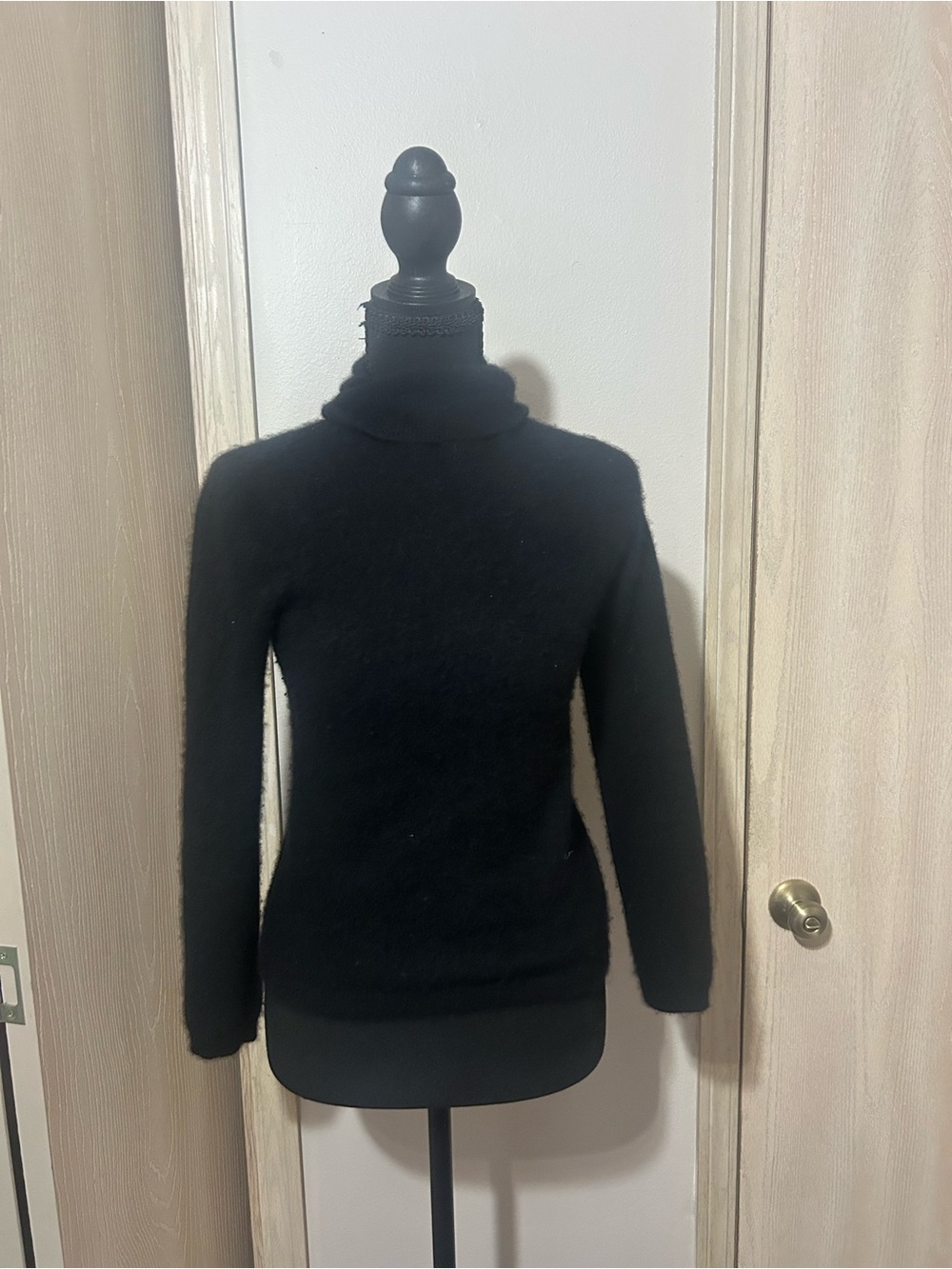 Ann Taylor Black Turtleneck Sweater
